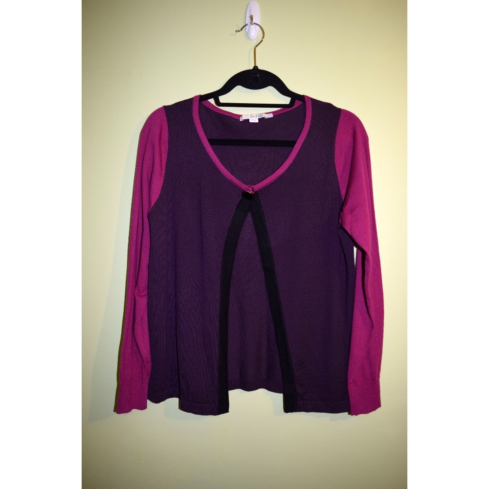 BODEN COLORBLOCK CARDIGAN sweater color block